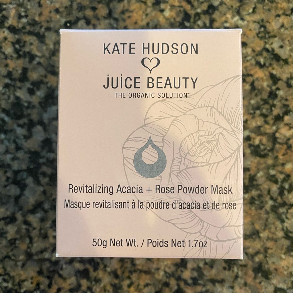NIB KATE HUDSON ♥️ JUICE BEAUTY REVITALIZING ACACIA + ROSE POWDER MASK